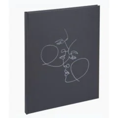 Livre d'or - 270 x 220 mm - 100 pages - Noir : EXACOMPTA Art image