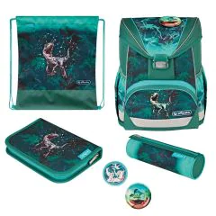 Sac à dos et trousse - Rex Vert : HERLITZ Ultralight Plus image
