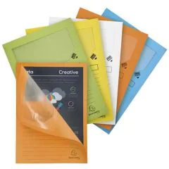 Lot de 25 Chemises à fenêtre - Assortiment de couleurs pastelles EXACOMPTA Forever Modèle