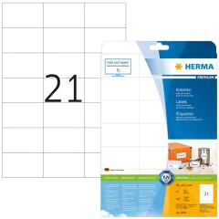 Étiquettes adhésives blanches - Multi-usages 5054 Herma 