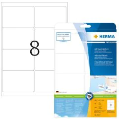Étiquettes adhésives blanches - Multi-usages 5077 Herma 
