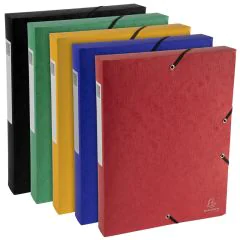 Boîte de classement Scotten - Dos 40 mm - Assortiment EXACOMPTA Modèle