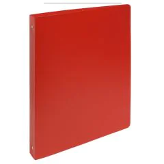 Exacompta 512805E : Classeur semi-rigide Rouge - 4 anneaux