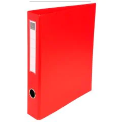 EXACOMPTA : Classeurs à 4 anneaux - Dos de 60 mm - Rouge 51645E