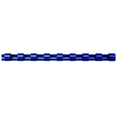 Lot de 100 Baguettes de 21 anneaux - 6 mm - bleu FELLOWES visuel