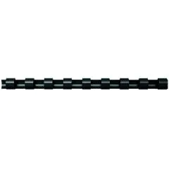 Lot de 50 Baguettes de 21 anneaux - 25 mm - Noir FELLOWES visuel