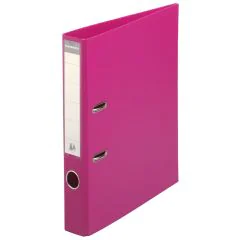Classeur à levier en PVC - Dos de 50 mm - Framboise EXACOMPTA Image
