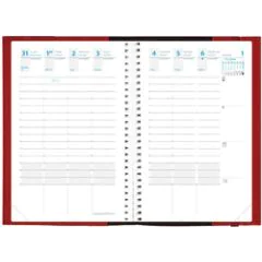 Agenda Semainier 2025 - 100 x 150 mm - Cuivre irisé QUO VADIS Time et Life Pocket intérieur