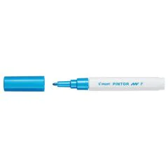 Photo Marqueur à pigment - Pointe fine - Bleu métal : PILOT Pintor Image