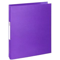 Classeur Rigide - 2 anneaux de 30 mm -Violet : EXACOMPTA Teksto image