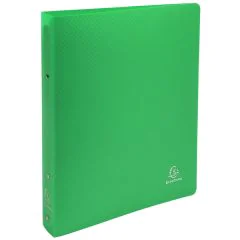 Classeur semi-rigide en PP - 2 anneaux de 30 mm - Vert anis EXACOMPTA Visuel