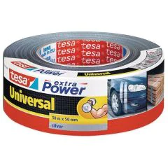 Photo Ruban adhésif universel extra Power - Argent - 50 mm x 50 m TESA