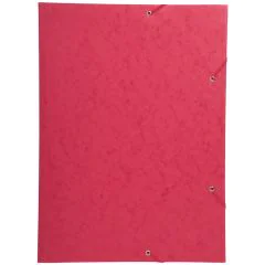 Chemise à élastiques A3 - Rouge : EXACOMPTA Photo