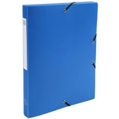 Boîte de classement en PP - Dos 25 mm - Bleu : EXACOMPTA Exabox image