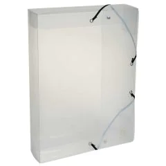 EXACOMPTA : Boîtes de classement PP Crystal - Dos 60 mm
