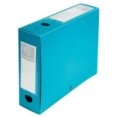 EXACOMPTA : Boîtes de classement vert - Dos 80 mm 59833E