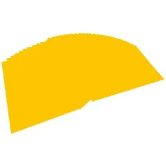Carton de Bricolage A4 - Jaune or - 300 g/m² : FOLIA Lot de 50 Visuel