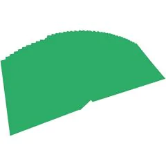 Carton de Bricolage A4 - Vert Émeraude - 300 g/m² : FOLIA Lot de 50 Modèle