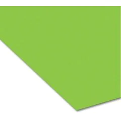 Carton de Bricolage 500 x 700 mm - Vert Mai - 300 g/m² : FOLIA Lot de 10 image
