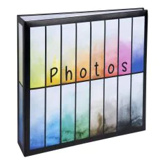 Album photos à pochettes - 225 x 220 mm : EXACOMPTA Rainbow image