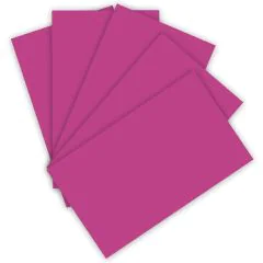 Feuille de couleur A4 - 210 x 297 mm - Eosine : FOLIA Visuel