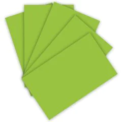 Feuilles de couleur A4 - 210 x 297 mm - Vert mai : FOLIA Visuel