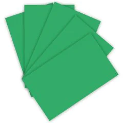 Feuille de couleur A4 - 210 x 297 mm - Vert émeraude : FOLIA Visuel