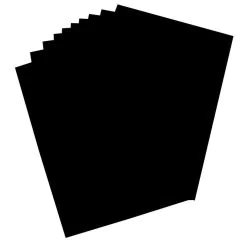 Carton pour affiche - 480 x 680 mm - Noir FOLIA photo