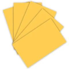 Feuilles de papier de couleur - 500 x 700 mm - Jaune or : FOLIA Visuel