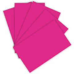 Feuilles de papier de couleur - 500 x 700 mm - Rose vif : FOLIA Visuel