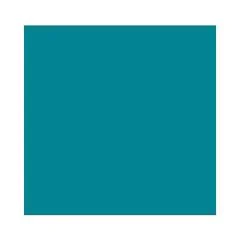 Feuilles de papier de couleur - 500 x 700 mm - Turquoise : FOLIA Lot de 10
