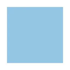 Feuilles de papier de couleur - 500 x 700 mm - Bleu glace : FOLIA Lot de 10