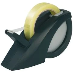 Dévidoir pour ruban adhésif - Ruban 12 ou 19 mm x 33 ou 66 m - Noir MAPED