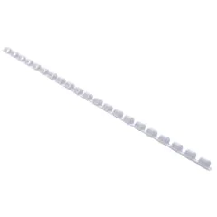 Lot de 100 baguettes de 21 anneaux - 6 mm - Blanc EXACOMPTA Image