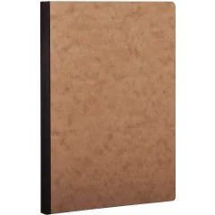 Carnet de Notes - Pages unies - A5 - Brun : CLAIREFONTAINE Age Bag Visuel