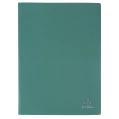 85103E Protège-documents de 200 vues - Vert EXACOMPTA