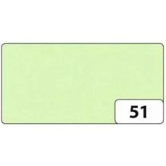 Papier transparent - Vert clair - 700 mm x 1 m : FOLIA Image