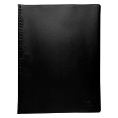 88221E Protège-documents Vega de 40 vues - Noir EXACOMPTA 