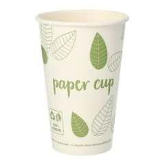 Gobelet en carton - 0,3 L : PAP STAR Pure ZERO  Lot de 50