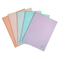 Protège-Documents Semi Rigide - 100 Vues - A4 - Assortiment : EXACOMPTA Aquarel image