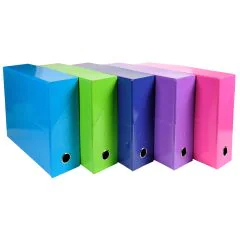 EXACOMPTA : Boîtes de classement Assortiment Iderama - Dos 90 mm 89929E