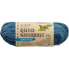 Pelote de Raphia - Bleu Royal : FOLIA Modèle