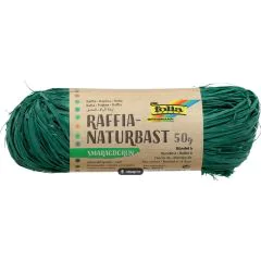 Pelote de Raphia - Vert Emeraude : FOLIA Visuel