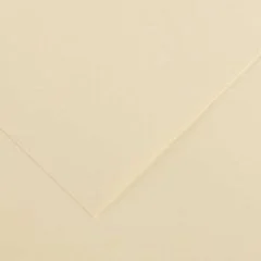 Feuilles de couleur 500 x 650 mm - Crème - CANSON Vivaldi