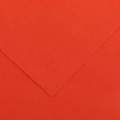Feuilles de couleur 500 x 650 mm - Tomate - CANSON Vivaldi