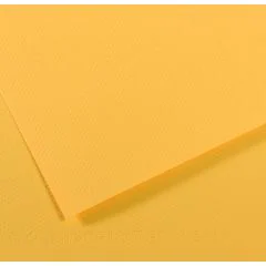 Feuille de papier dessin Mi-teintes - Jaune - 500 x 650 mm : CANSON Photo