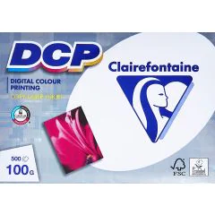 Ramette de papier de 500 feuilles A4 DCP - Blanc : CLAIREFONTAINE Visuel