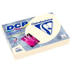 Ramette de papier de 500 feuilles A4 DCP - Ivoire : CLAIREFONTAINE