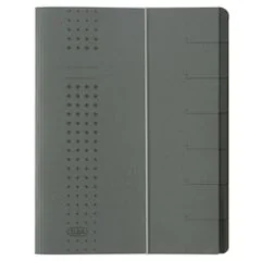 ELBA 400001999 : Trieur à élastique 7 compartiments - Anthracite