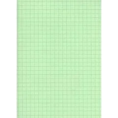 Fiches Bristol A6 - 105 x 148 mm Vert quadrillé ELVE B10513V Lot de 100 
